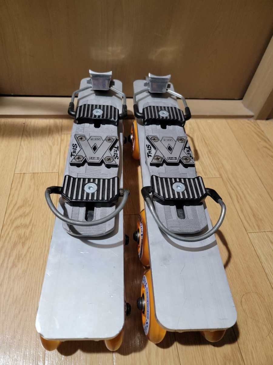 ツリス TRiS ツインローラーインラインスキー、スキーオフトレ用品