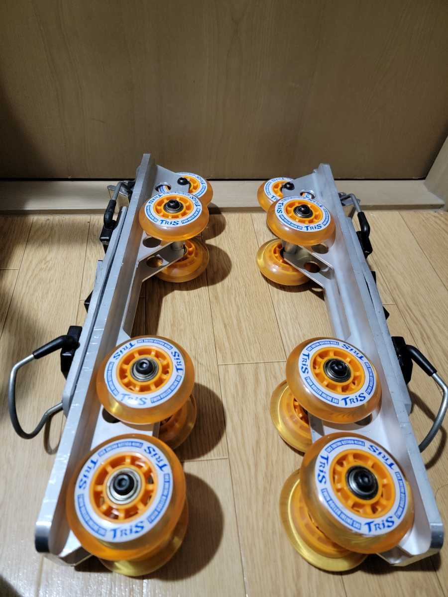 ツリス TRiS ツインローラーインラインスキー、スキーオフトレ用品