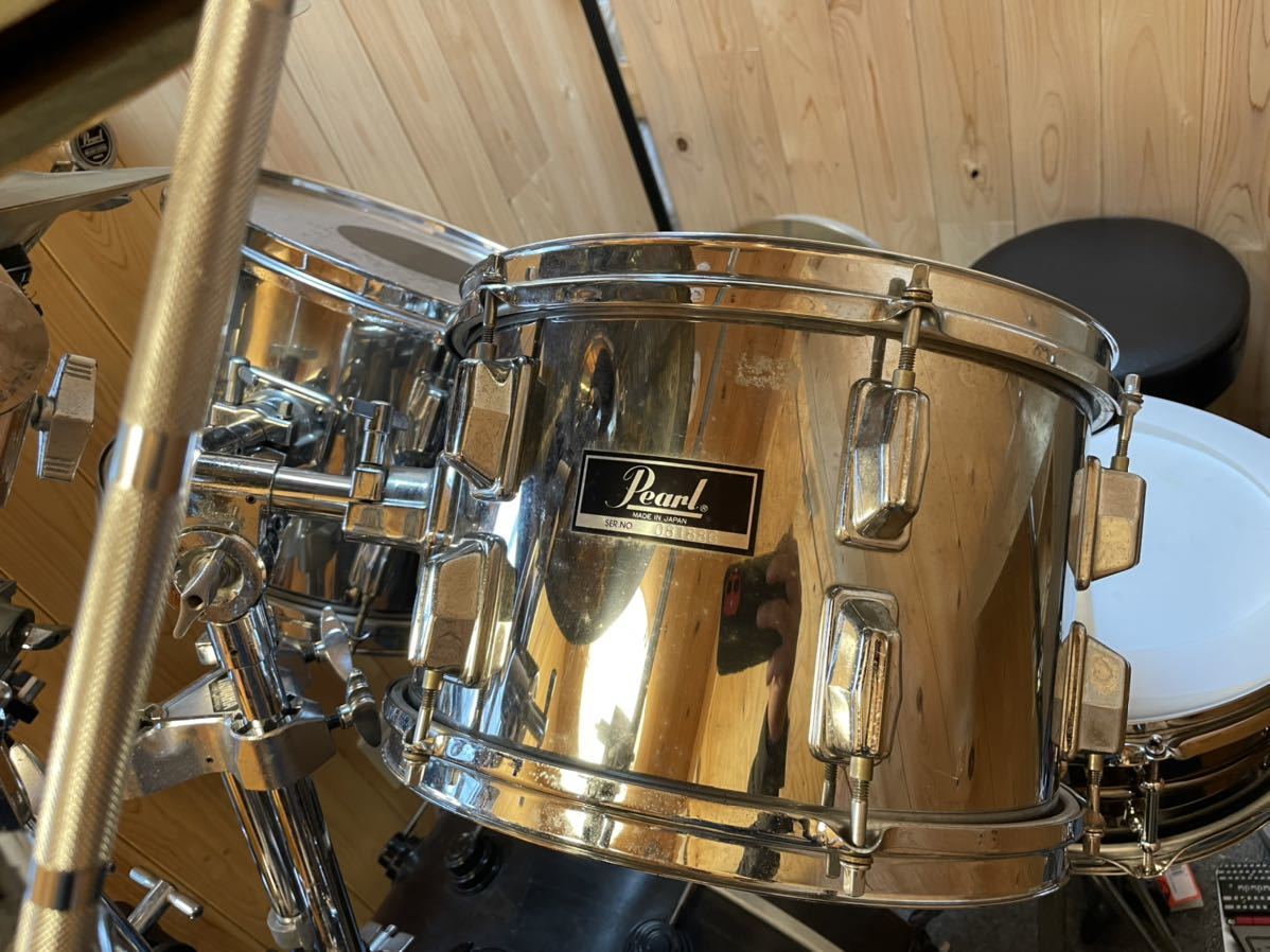 Pearl タム 12 インチ ファイバーグラスシェル プレジデント FX パール 