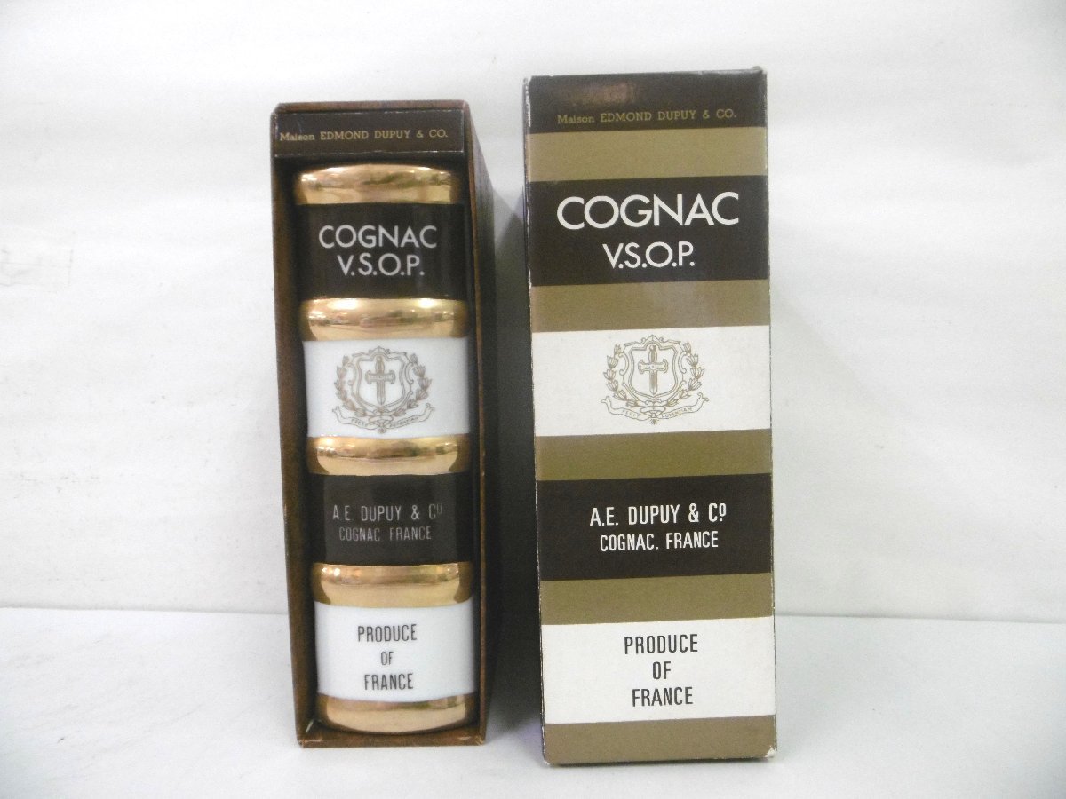 古酒 未開栓 A.E.DUPUY & CO デュプイ VSOP ブック型 COGNAC