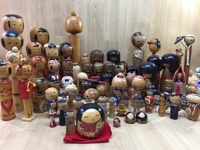 日本の伝統こけし人形コレクション大量ミニチュア （こけしの世界  