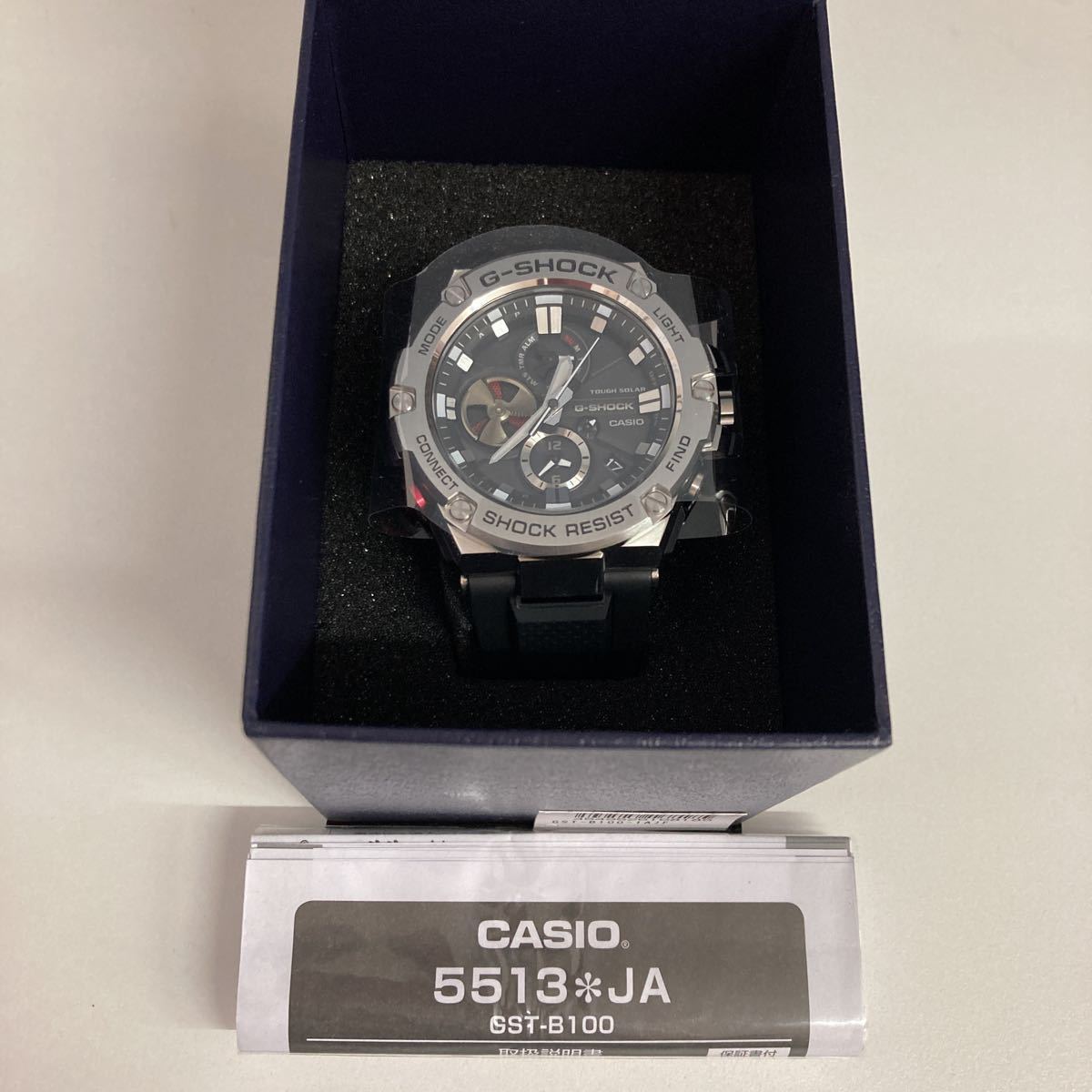 1円〜 新品未使用 CASIO カシオ G-SHOCK 5513 GST-B100 Bluetooth タフ 