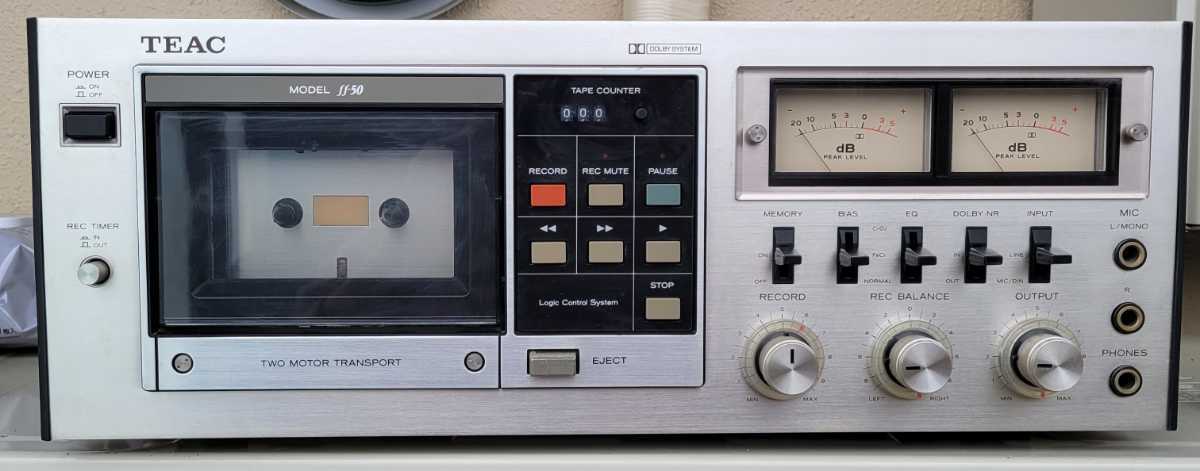 TEAC ステレオカセットデッキ FF-50 ff-50 TEAC ティアック HFY102 北