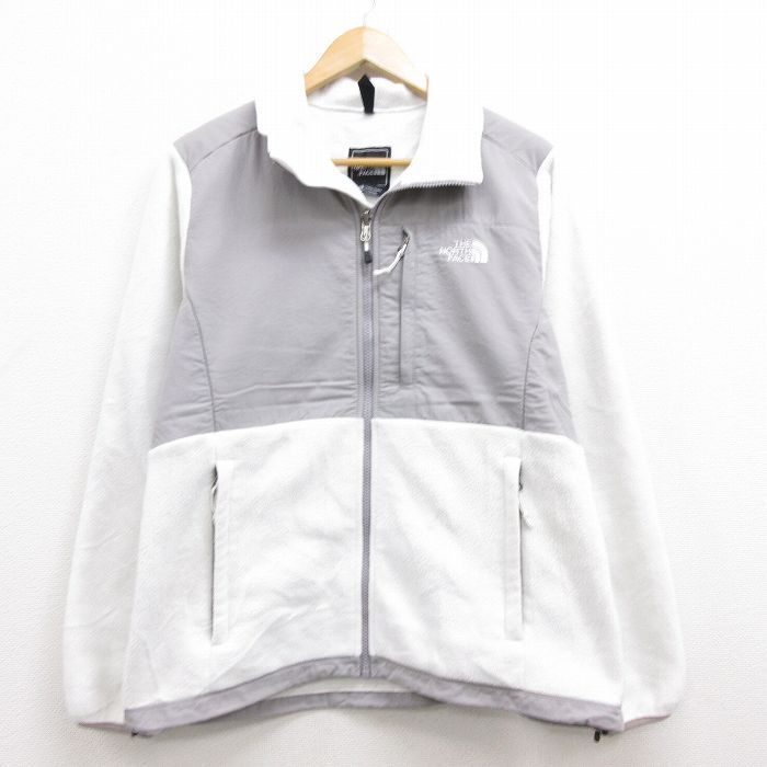 SALE，正規品 古着 ノースフェイス THE NORTH FACE 長袖 フリース デナリ ジャケット レディース ワンポイントロゴ ポーラテック 白他 ホワイト 22jan25(女性用)｜売買されたオークション情報、yahooの商品情報を 女性用