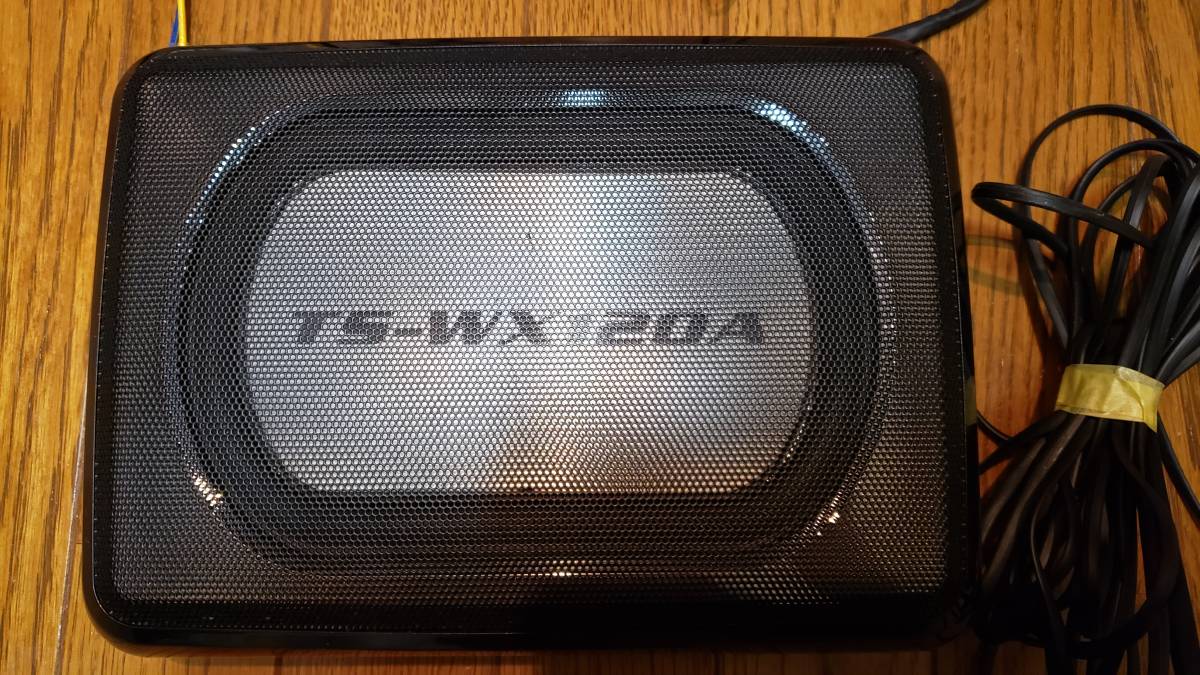 carrozzeria TS-WX120A サブウーファー 通電、音出し確認済み 