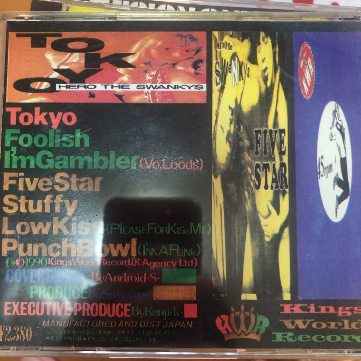 THE SWANKYS/TOKYOスワンキーズ CD THE ☆ザ・スワンキーズ☆TOKYO☆帯