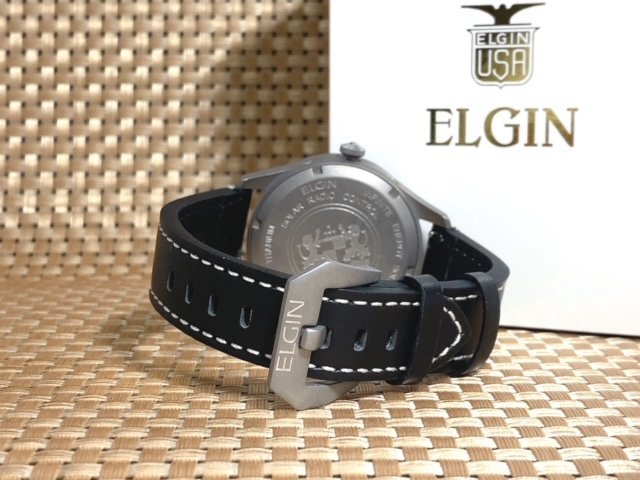 新品 ELGIN エルジン 腕時計 正規品 電波ソーラー アナログ腕時計  