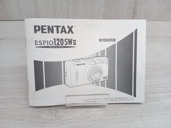 ジャンク PENTAX ESPIO 120SW Ⅱ コンパクトカメラ シルバー