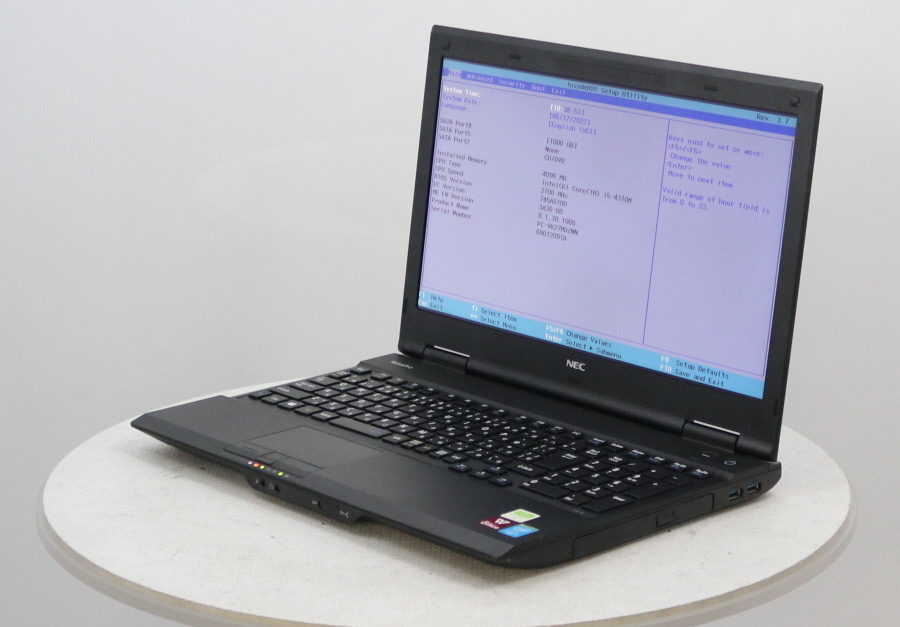 NEC PC-VK27MDZNN VersaPro VD-N Core i5-4310M 2.70GHz 4GB 1000GB HDD□1