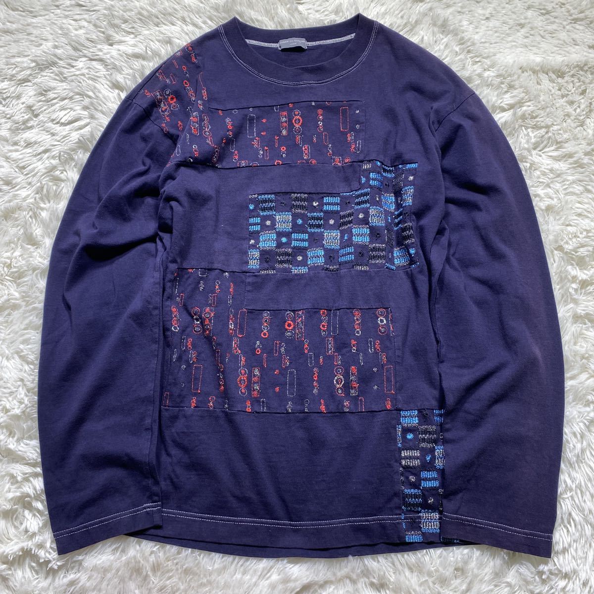 希少　田中啓一　コムデギャルソン　田中オム　シャツ 希少 COMME des GARCONS コムデギャルソンオム □AD2002 □田中オム