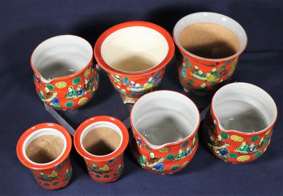 九谷焼 盆栽鉢 蘭鉢 植木鉢 【公式通販】