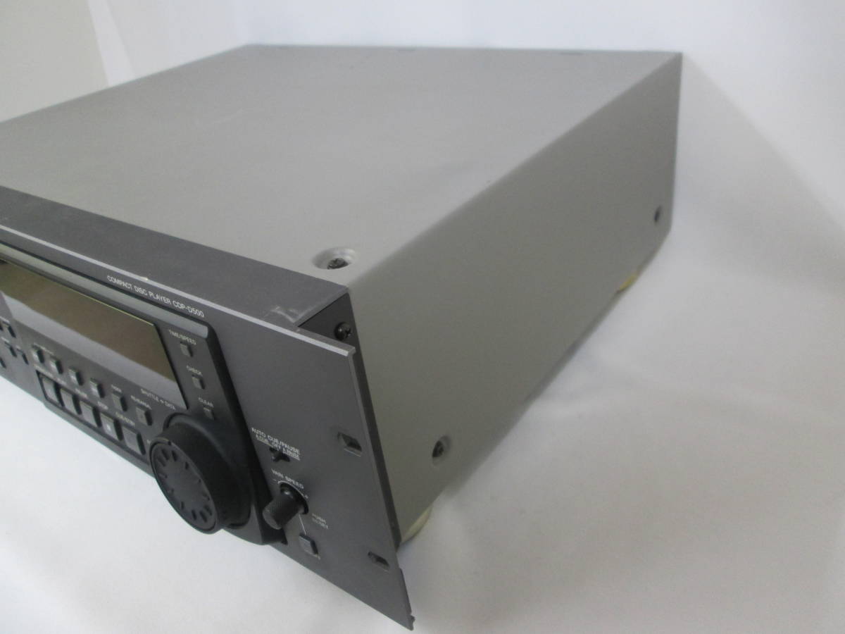Yahoo!オークション - SONY CDP-D500 ソニー 業務用CDプレーヤー