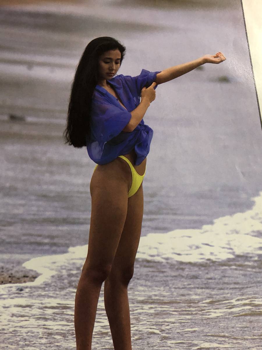^_^浅野ゆう子さん当時物雑誌グラビア写真集等切り抜き7ページ“超ハイレグビキニセクシーグラビア！B地区ぽっち？！”A-334_6