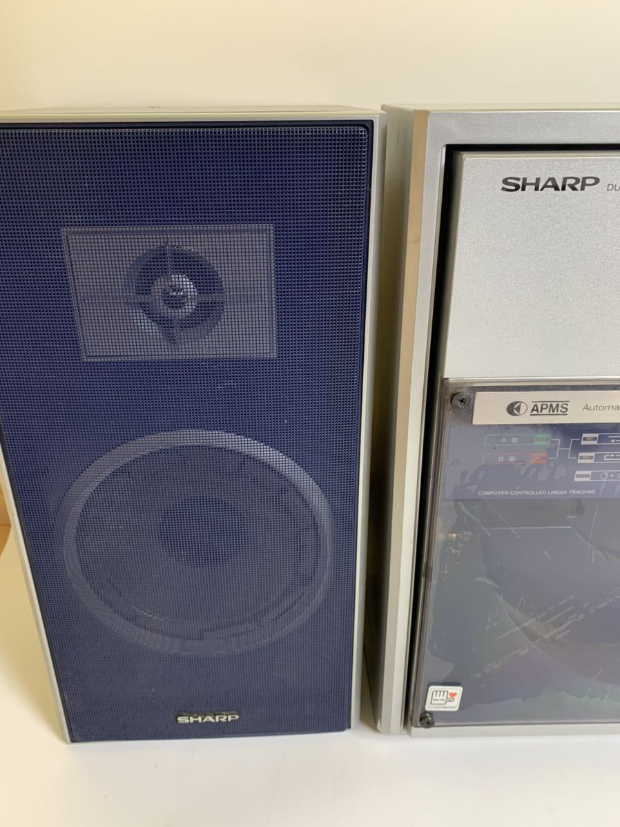 シャープ デュアルプレイ・ディスク・ステレオ・システム VZ-V30 1980