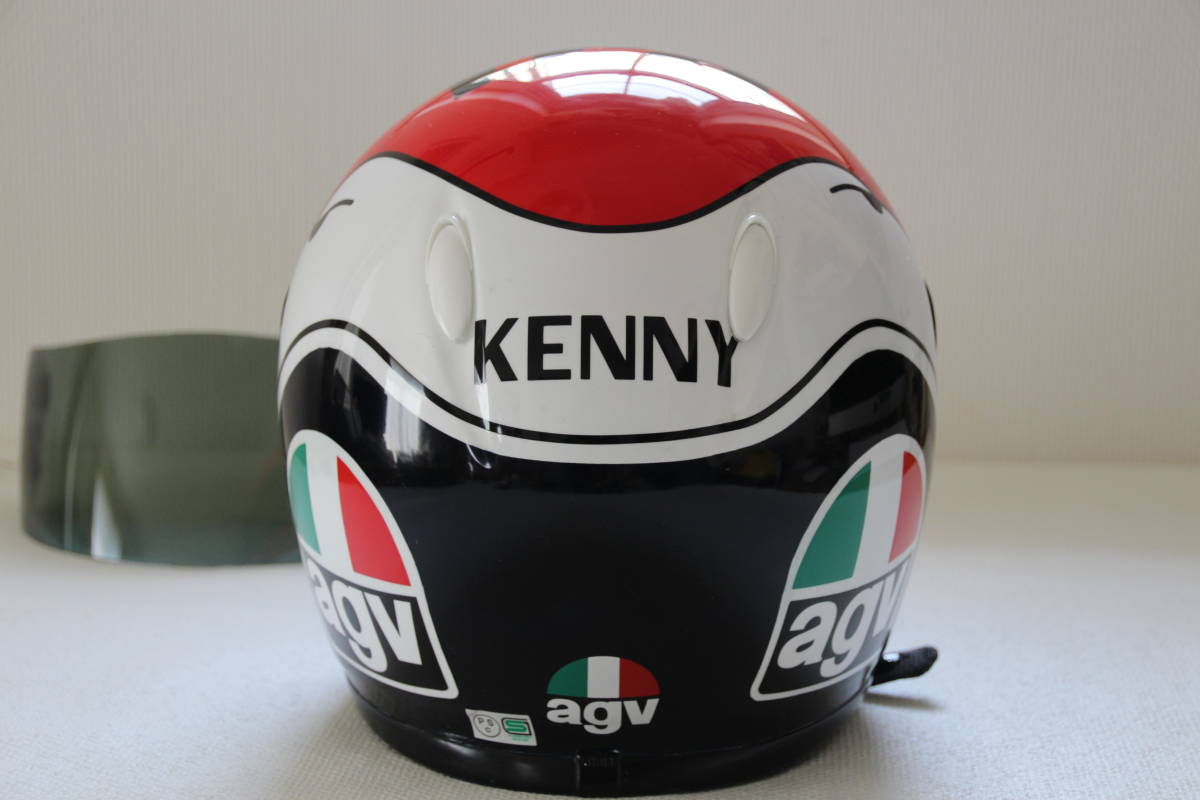 SHOEI Z-5塗装品ヘルメット ケニーロバーツ 1983年 赤ケニー サイズL
