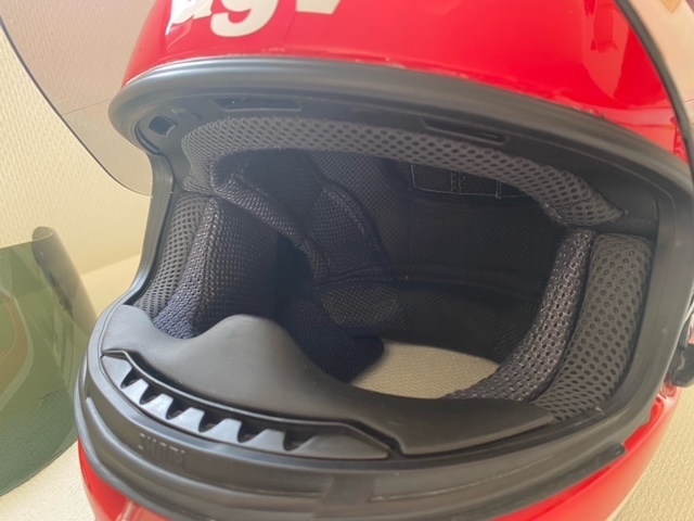 SHOEI Z-5塗装品ヘルメット ケニーロバーツ 1983年 赤ケニー サイズL