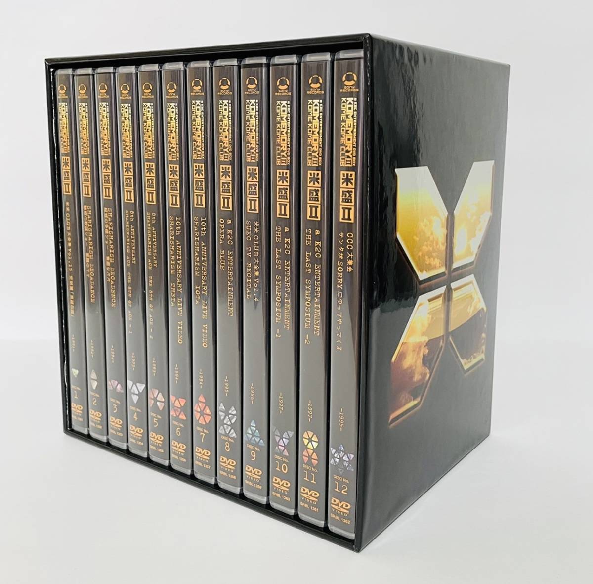 米米CLUB a K2C エンターテインメントBOX米盛1 Disc:12欠品 米米CLUB a K2C エンターテインメントBOX米盛1 Disc:12欠品 Amazon.co.jp: