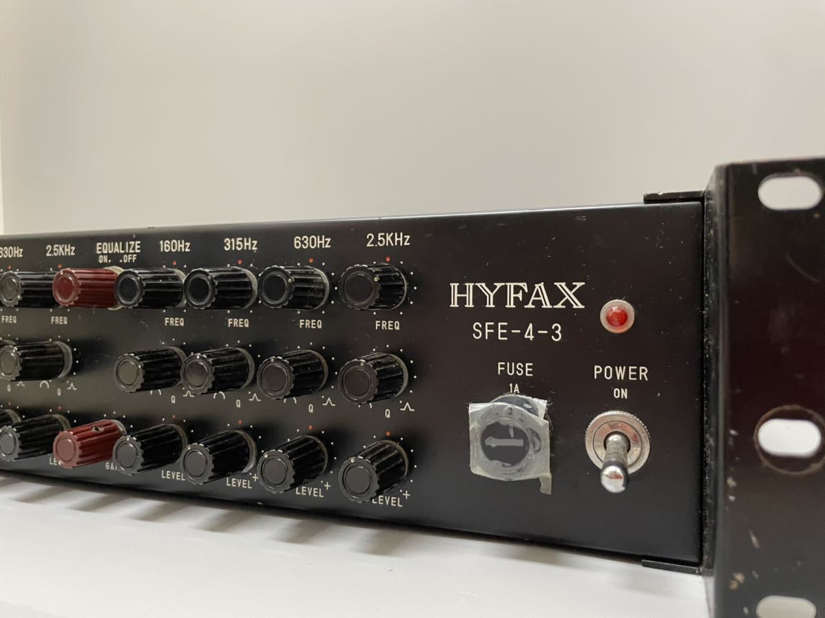 HYFAX PR-4023FET 動作未確認 HYFAX PR-4023FET 不二音響 pr-2023
