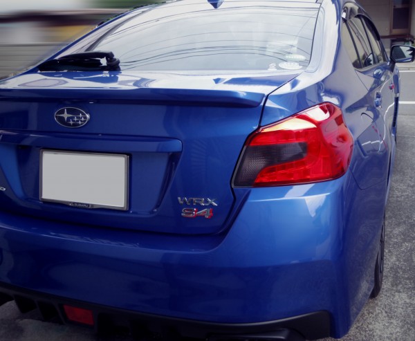 【※k】LIBERAL テールライト スモーク　WRX VAB、VAG WRX VAB VAG スモークテールフィルム ダークブラック 車種別カット済み