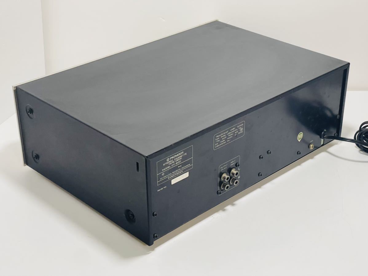 PIONEER パイオニア ステレオカセットテープデッキ CT-600 再生・録音