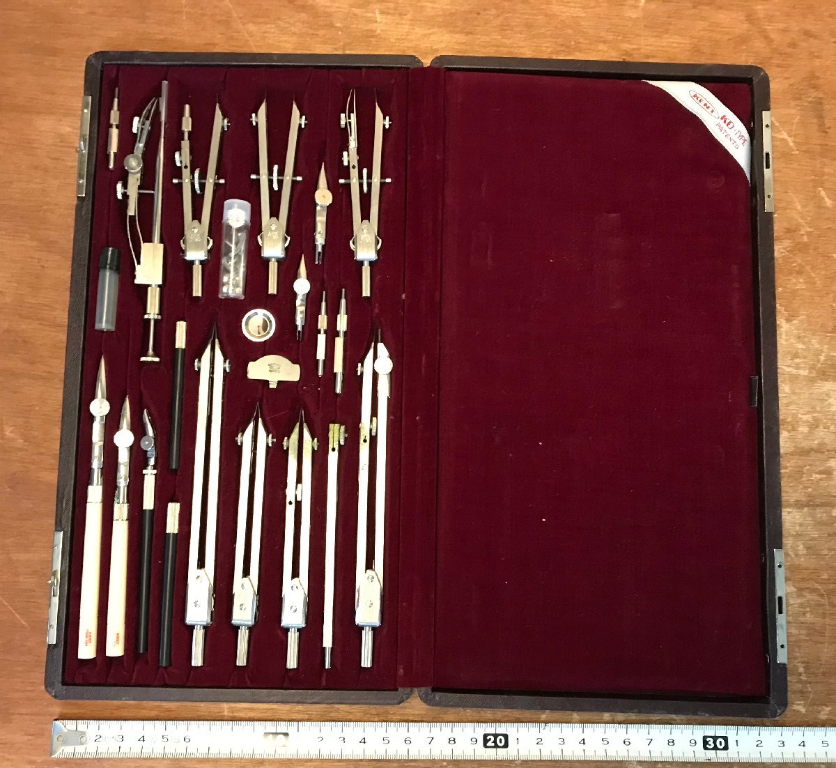 CC-5799 KENT ケント 製図セット コンパス カラス口 製図ペン デザイン 
