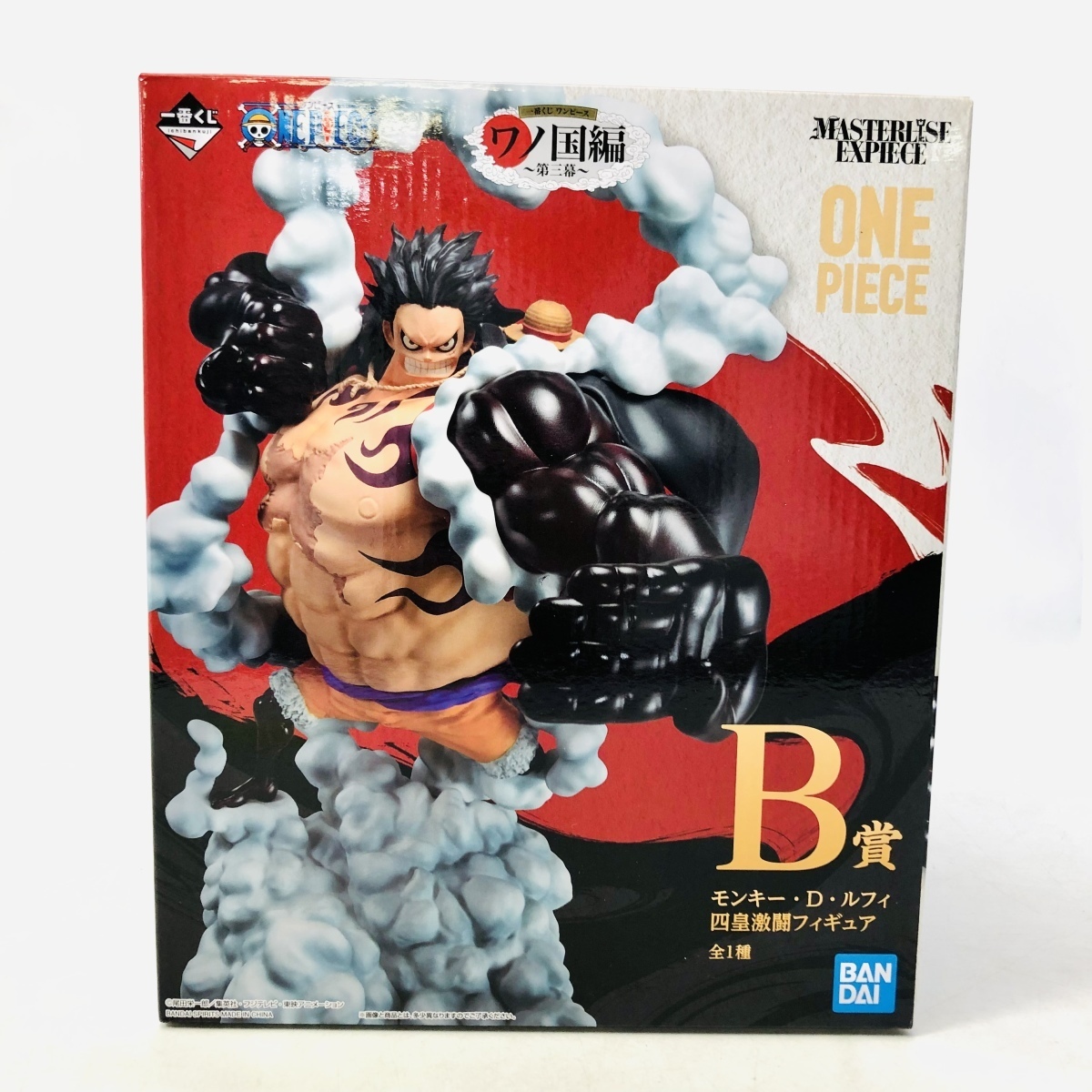 【人気セール，新作登場】 一番くじ ワンピース ワノ国編 第三幕 B賞 四皇激闘 フィギュア モンキー D ルフィ(モンキー・D・ルフィ)｜売買されたオークション情報、yahooの商品情報をアーカイブ公開 - オークファン モンキー・D・ルフィ