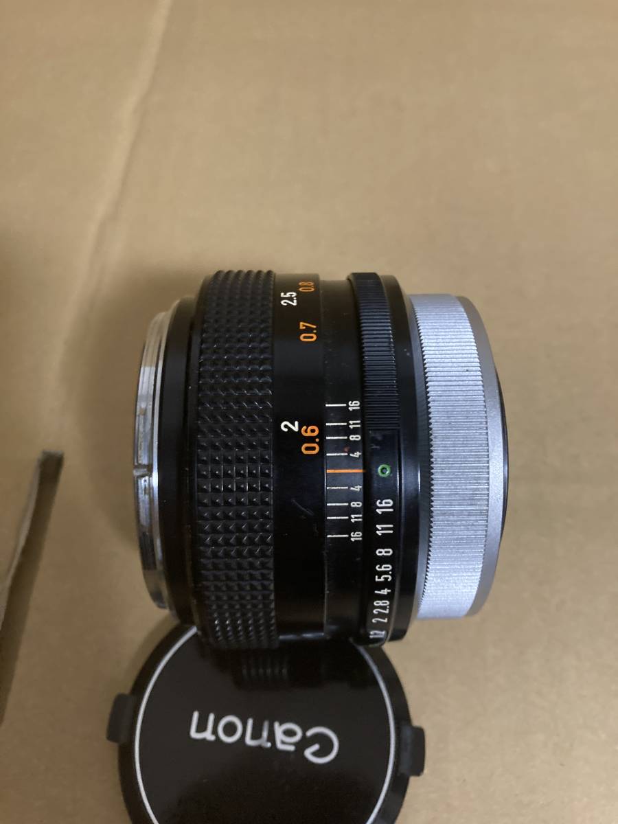 CANON LENS FD 55mm F1.2 キヤノン カメラレンズ FD 55mm F1.2