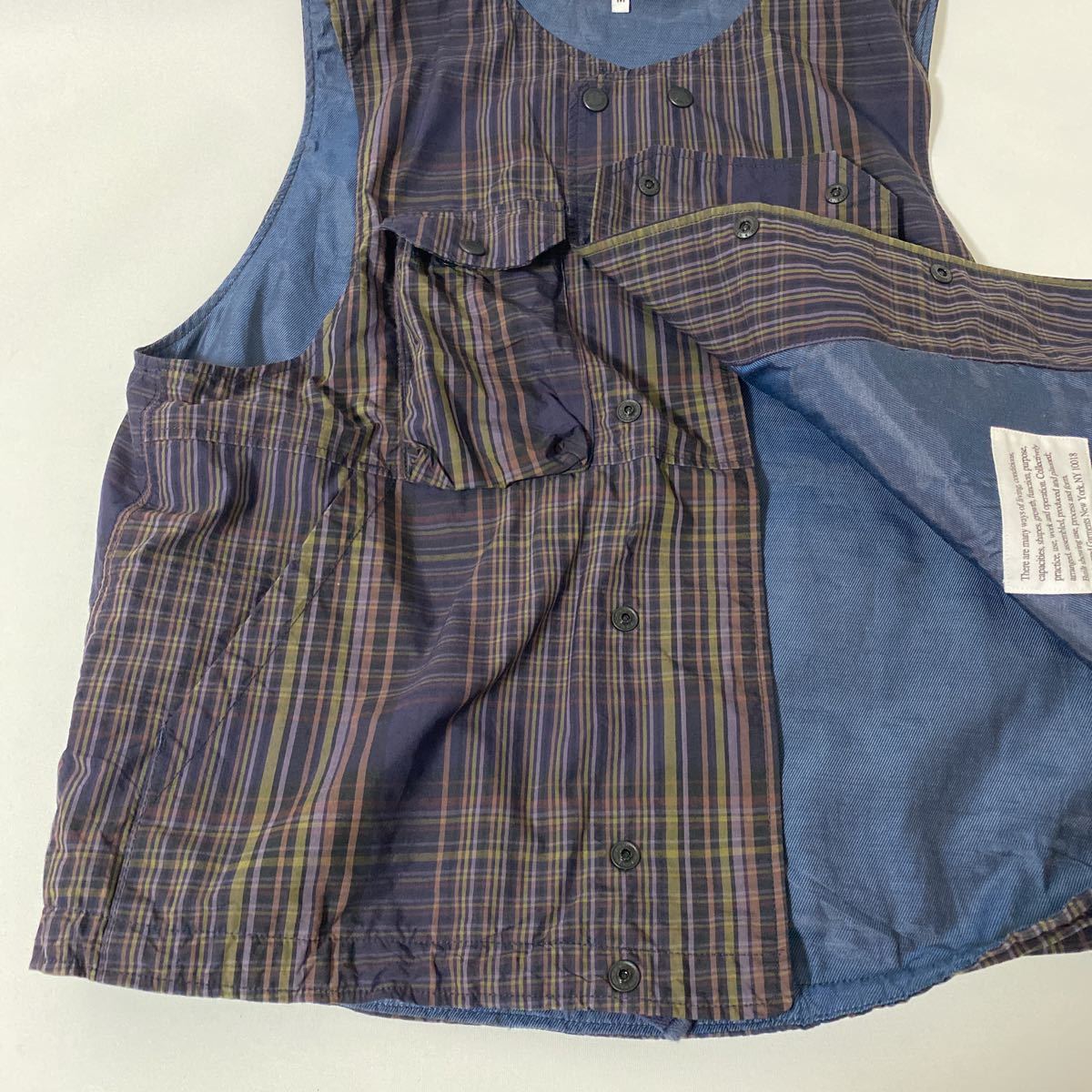 美品 Engineered Garments cover vest M エンジニアード ガーメンツ 