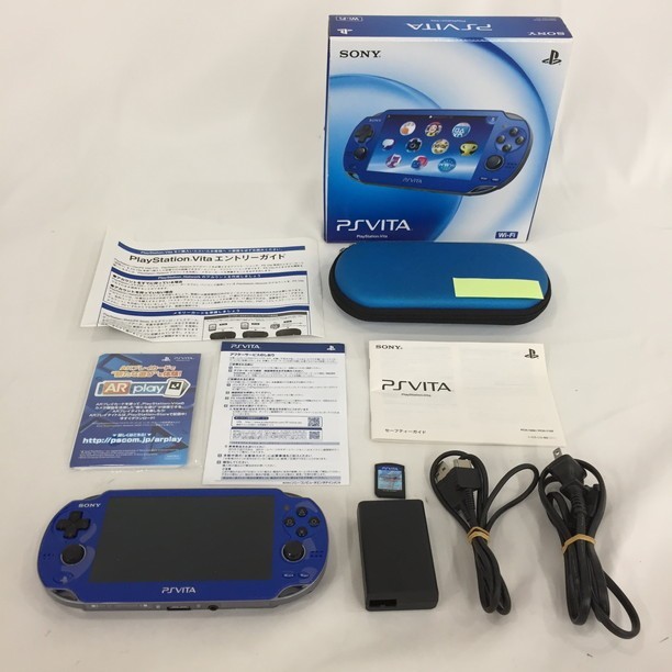 PCH-1000 ZA04 Vita Japan and Game 【A1658704】PlayStationVita PCH