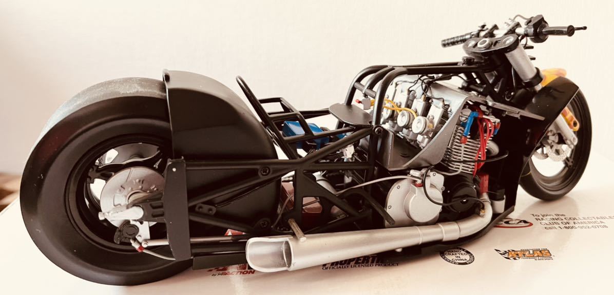 1/9プロストックバイクです。マニアの方如何ですかNHRA ドラッグ  