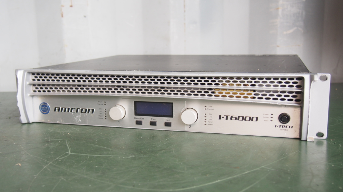 AMCRON パワーアンプ - Yahoo!オークション IT6000 I-Tech I-T6 Series