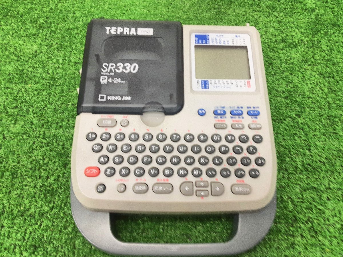 ☆79現状品 ラベルプリンター KING JIM TEPRA テプラ PRO SR330