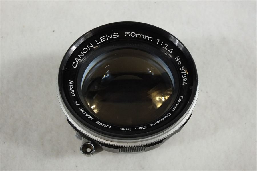 ☆ Canon キャノン 7 レンジファインダー 50mm 1.4 ソフトケース付き