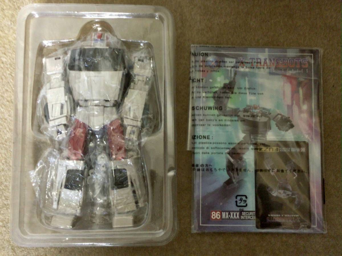 X-Transbots MX-30 Fuzz & MX-33 Jocund トランスフォーマー