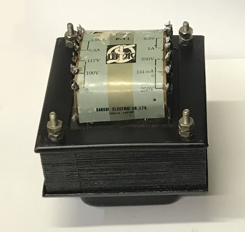 自作真空管アンプ用 電源トランス P-11 パワートランス 250V 144mA