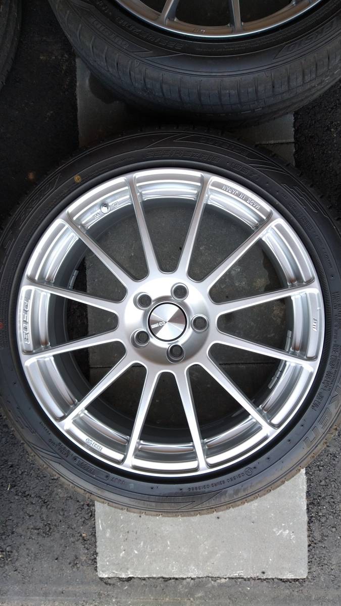 ENKEI PF03 18インチ 5穴 PCD108 INSET48 ほぼ新品です。(ラジアル 