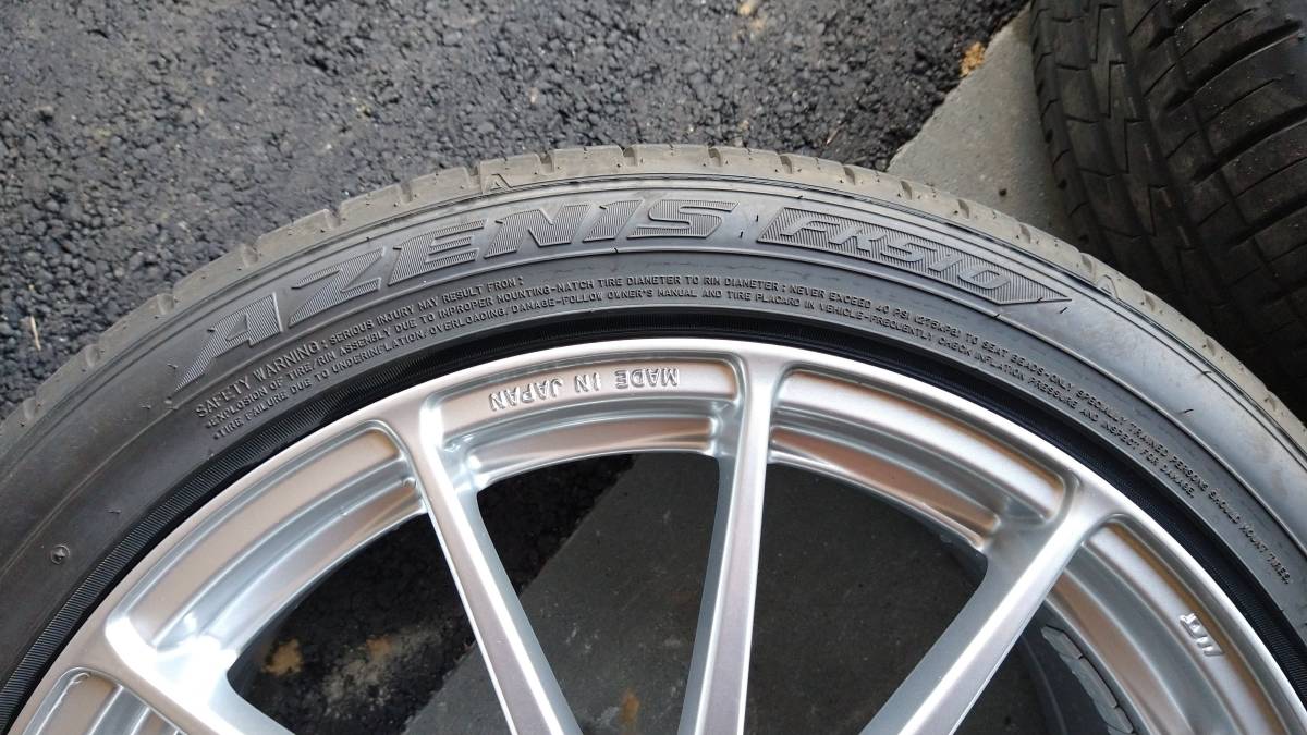 ENKEI PF03 18インチ 5穴 PCD108 INSET48 ほぼ新品です。(ラジアル 