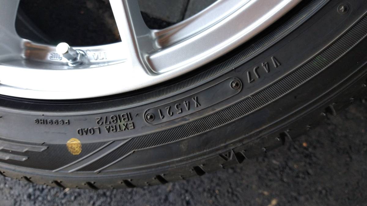 ENKEI PF03 18インチ 5穴 PCD108 INSET48 ほぼ新品です。(ラジアル 
