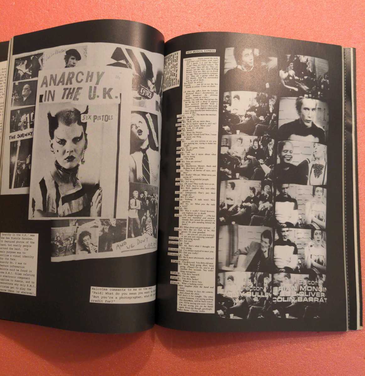 本 洋書 SEX PISTOLS FILE RAY STEVENSON OMNIBUS PRESS セックス 