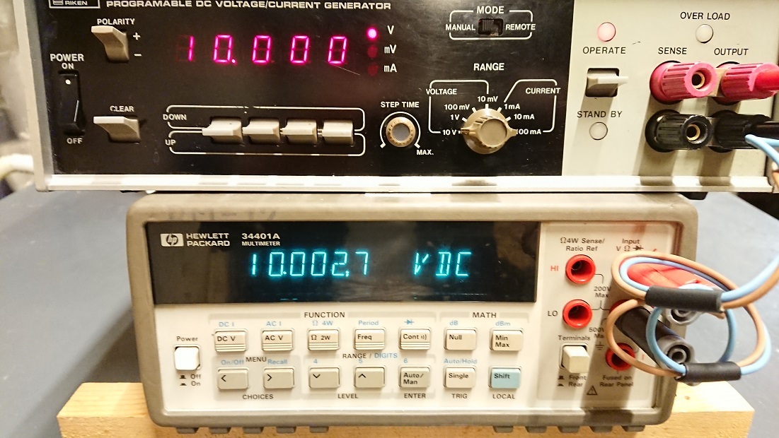 タケダ理研(ADVANTEST) TR-6141 プログラマブル直流電圧電流発生器