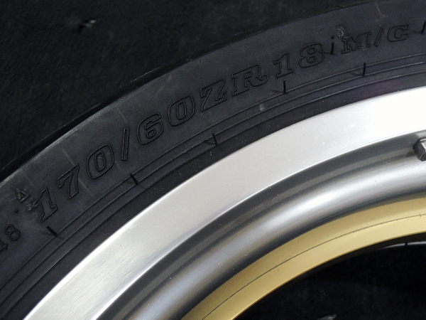 C428】Z / KZ系 PMC SWORD-WHEEL ソード リア ホイール 5.50 - 18 K