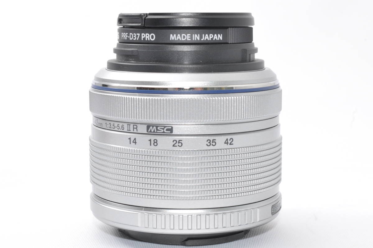 美品 M.ZUIKO 14-42mm F3.5-5.6 EZ ブラック 中古：A(美品)オリンパス