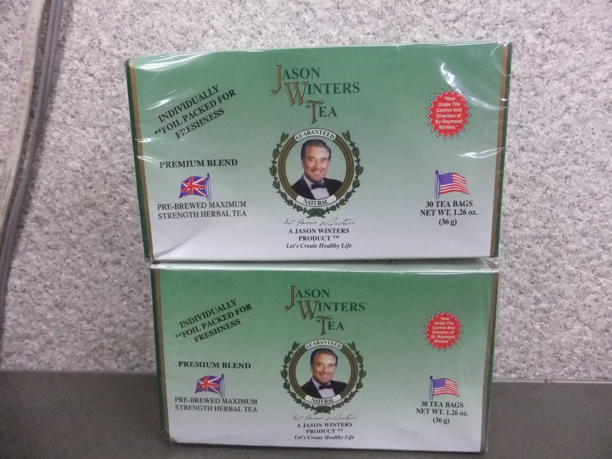 健康飲料 ジェイソン.ウィンターズ.ティー 2箱