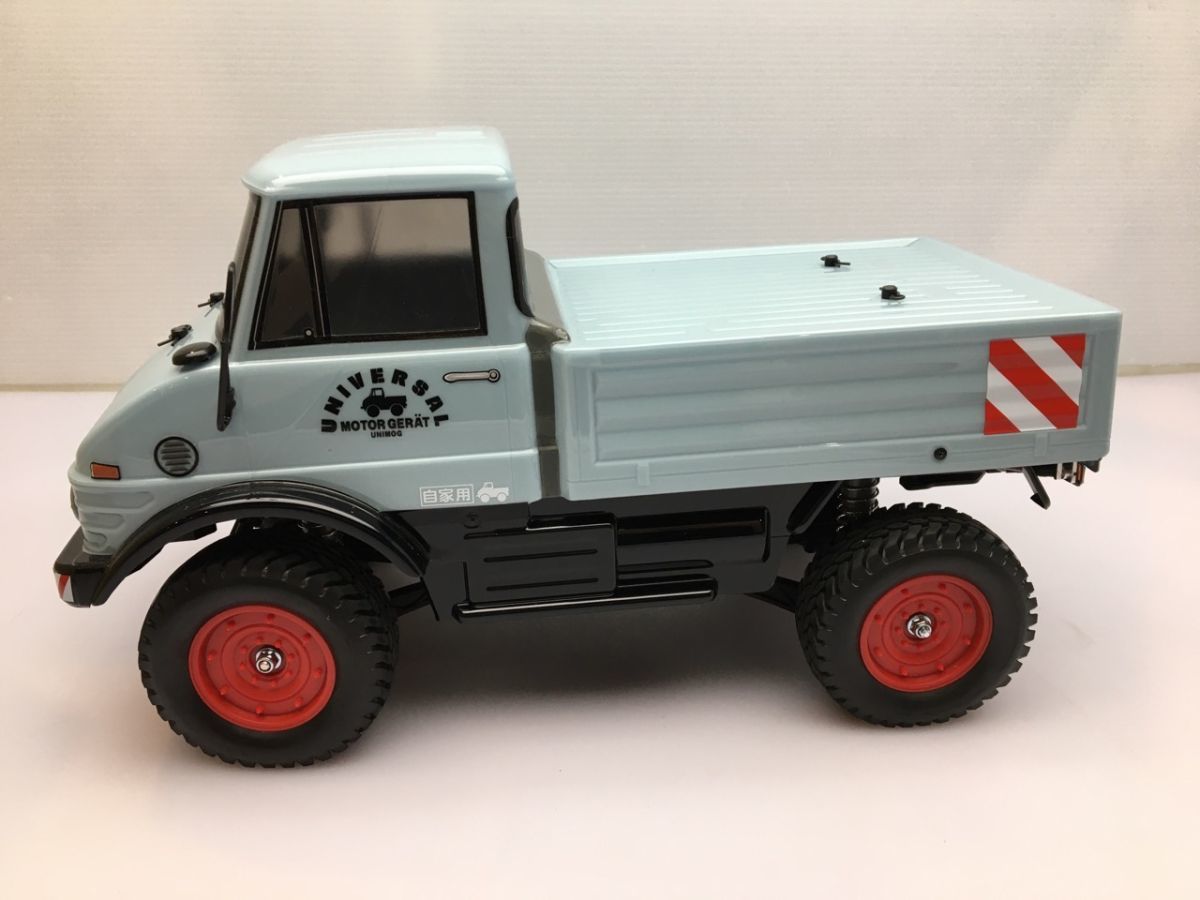 Tamiya 47465 1⁄10 RC CC02 Mercedes Unimog 406 U900 (Blue-Gray