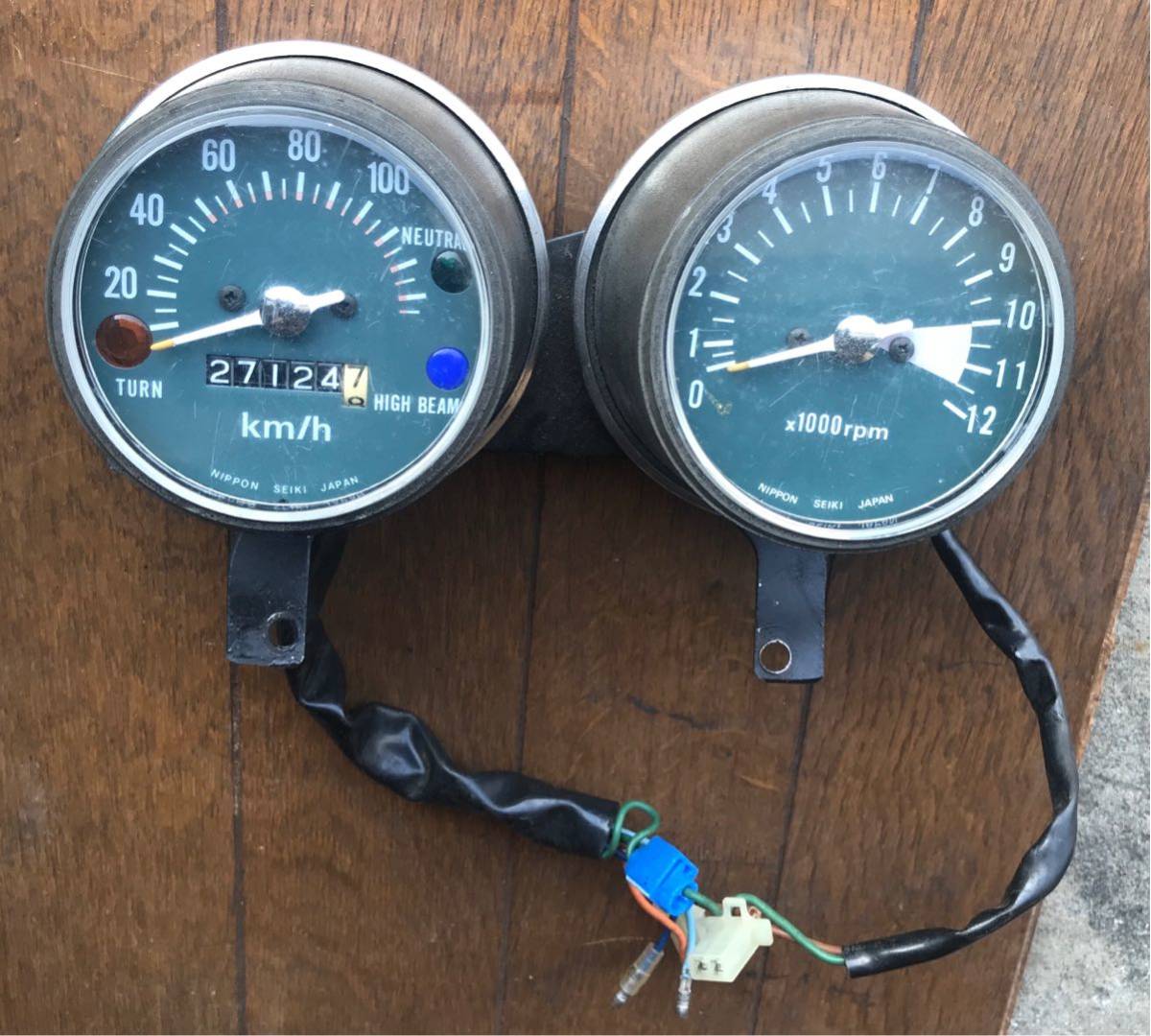ホンダ cb125 スピードメーター タコメーター ASSY みの入札履歴 