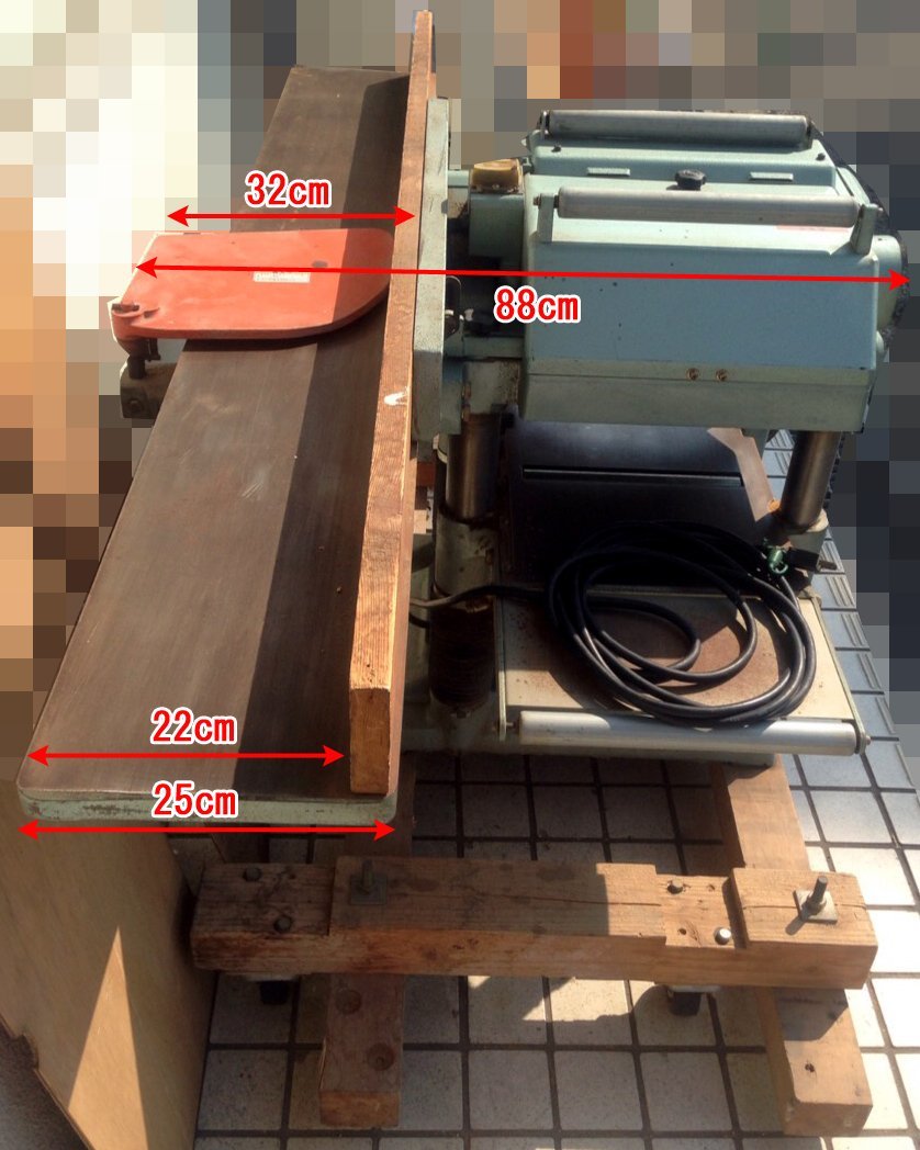 日立 自動かんな盤 P100RK 【直接引取のみ】 日立 自動かんな盤 P100RK 【直接引取のみ】