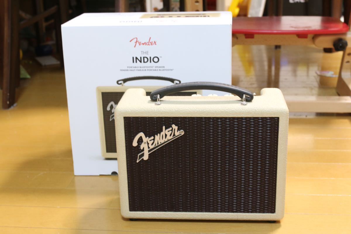 美品！箱付き】fender indio(bluetoothスピーカー、フェンダー、高音質