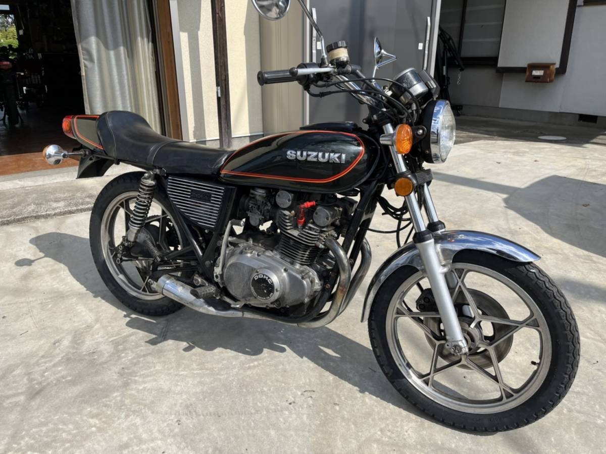 gs400 国内物E3 初年度 昭和55年9月 型式類別枠内 当時物 CBX GT GS 