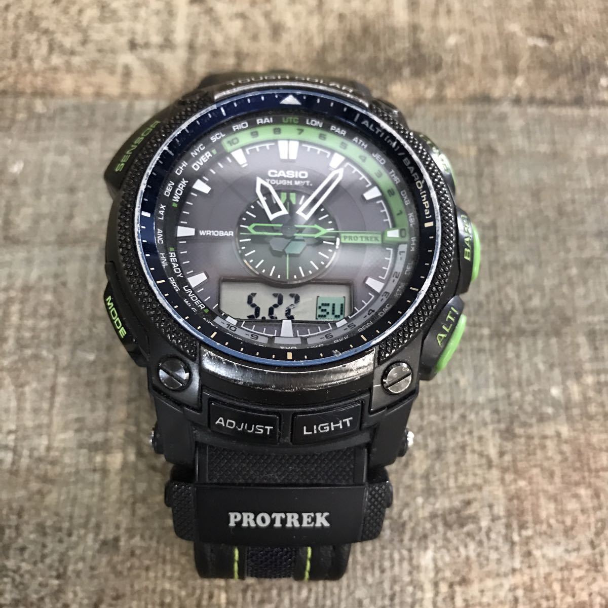 時計 CASIO PRO TREK 5114-5214 TREK PRO - CASIO カシオ プロトレック 0 Yahoo!オークション 5114