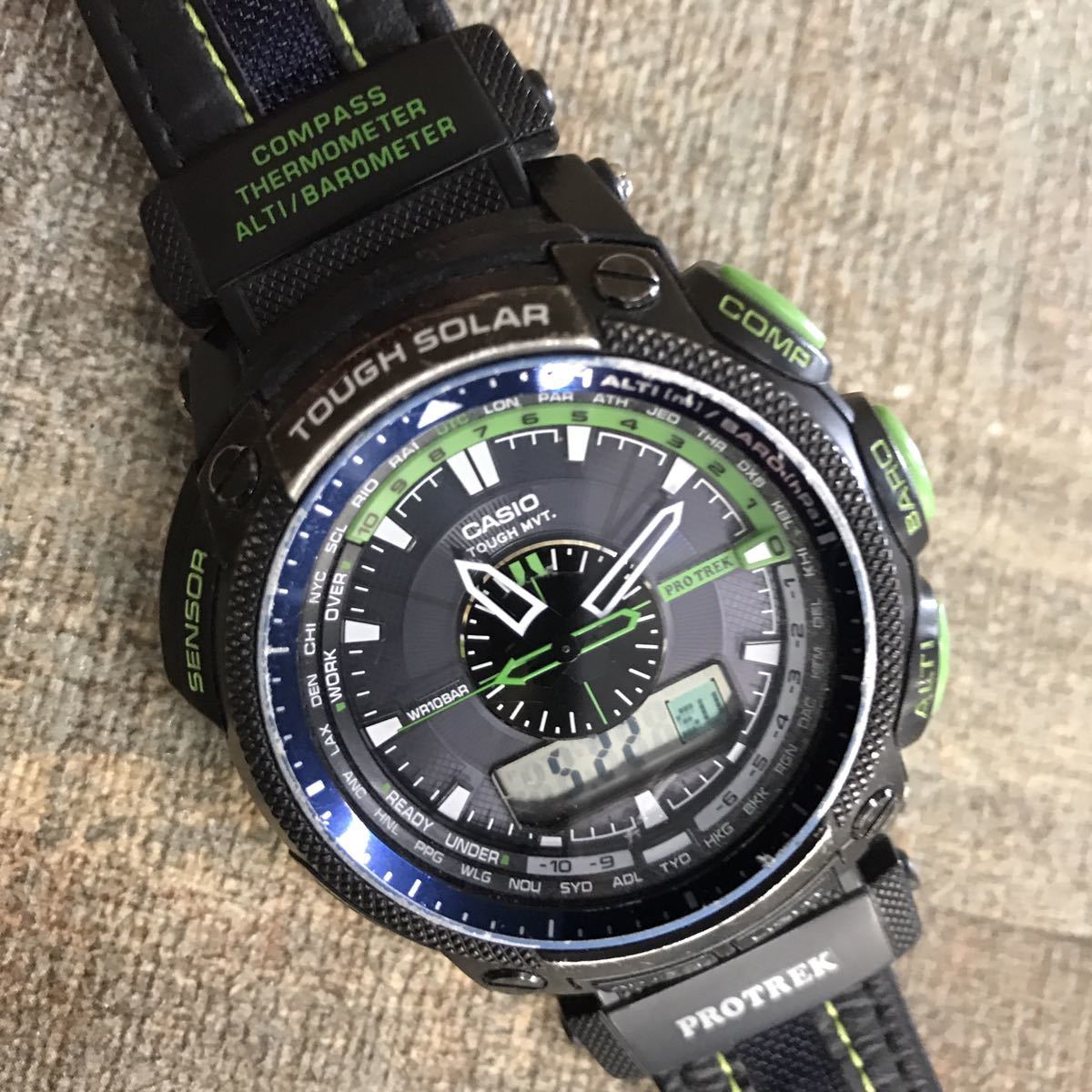 TREK PRO - CASIO カシオ プロトレック 0 Yahoo!オークション 5114